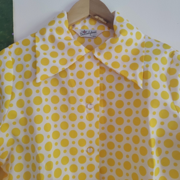 Vintage Polka Dot Dagger Shirt - Picture 3 of 7